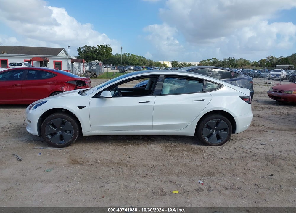 2023 TESLA MODEL 3 REAR-WHEEL DRIVE VIN: 5YJ3E1EA7PF516762