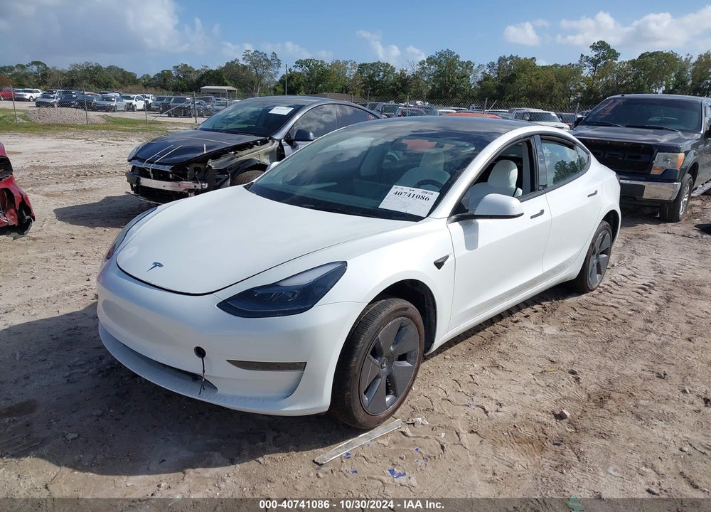 2023 TESLA MODEL 3 REAR-WHEEL DRIVE VIN: 5YJ3E1EA7PF516762