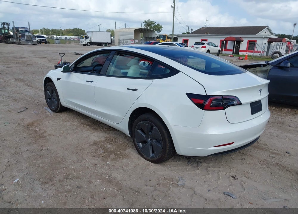 2023 TESLA MODEL 3 REAR-WHEEL DRIVE VIN: 5YJ3E1EA7PF516762