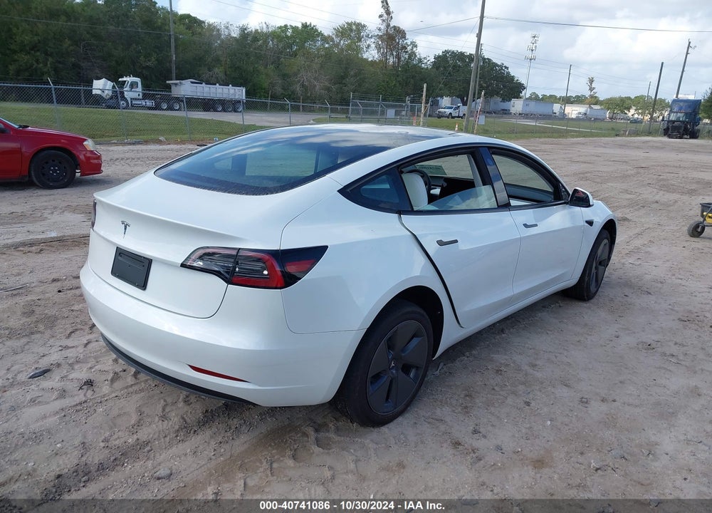 2023 TESLA MODEL 3 REAR-WHEEL DRIVE VIN: 5YJ3E1EA7PF516762