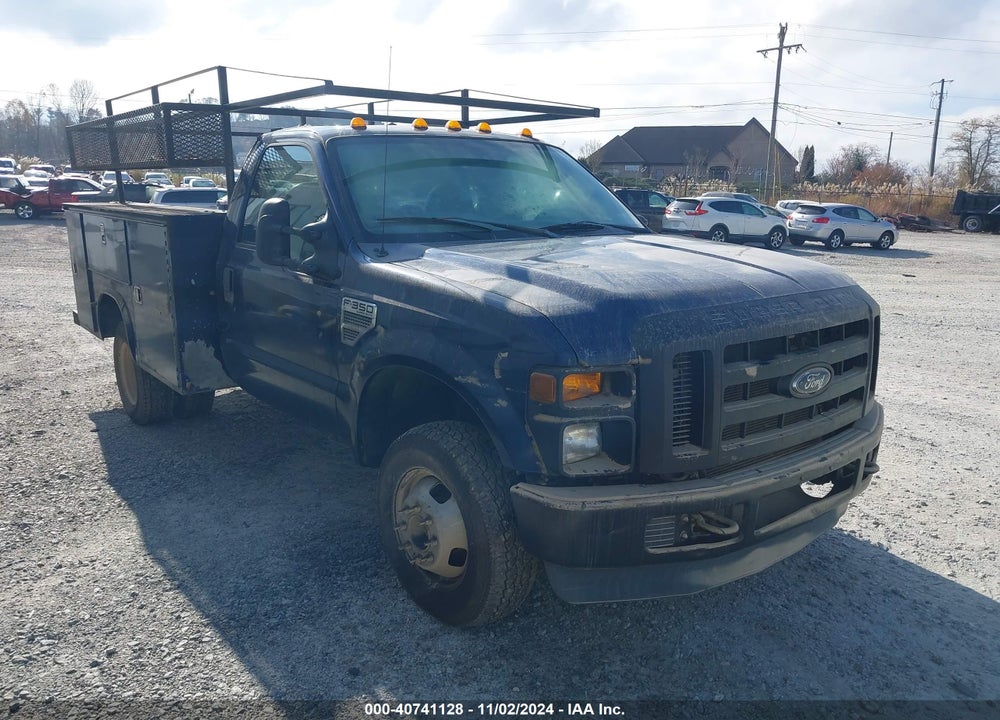 2008 FORD F-350 CHASSIS VIN: 1FDWF37568ED96490