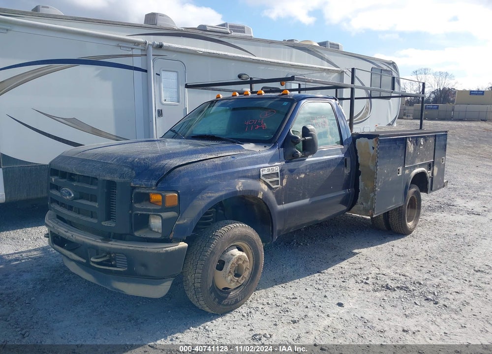 2008 FORD F-350 CHASSIS VIN: 1FDWF37568ED96490