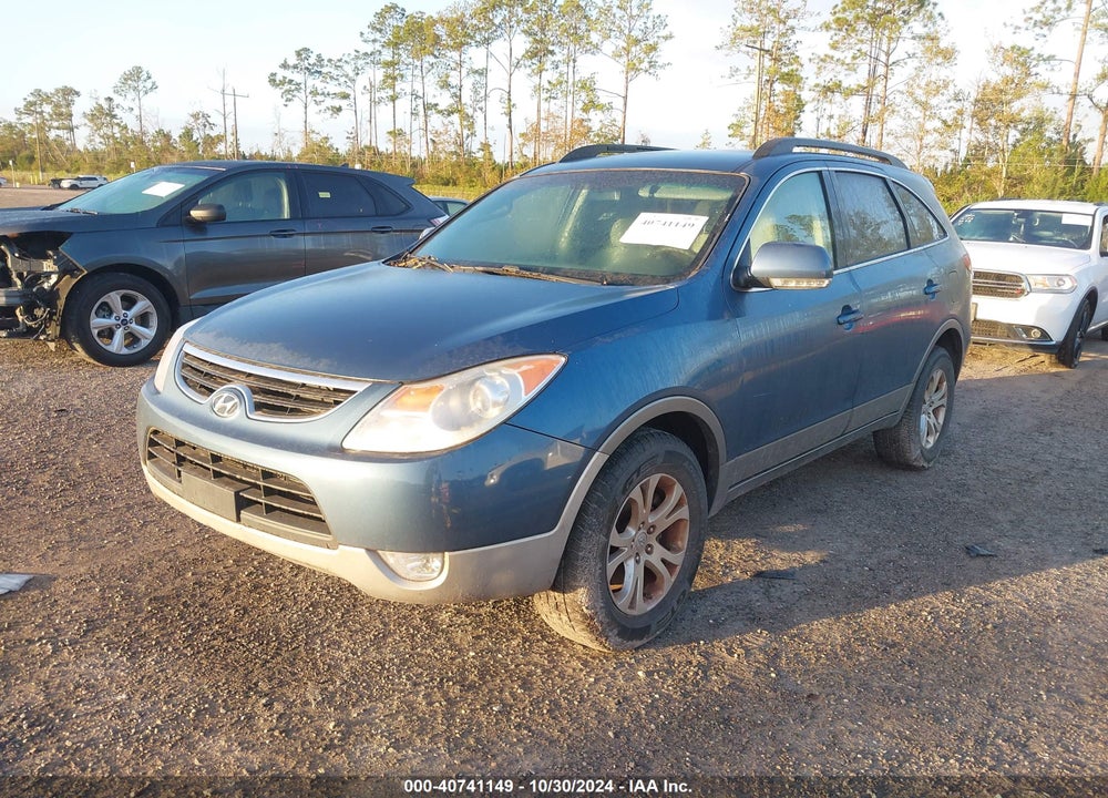 2012 HYUNDAI VERACRUZ GLS VIN: KM8NU4CC9CU181258
