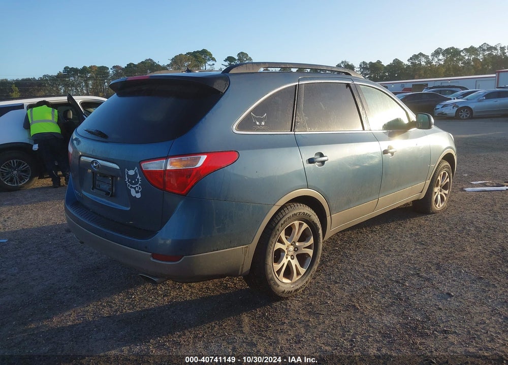 2012 HYUNDAI VERACRUZ GLS VIN: KM8NU4CC9CU181258