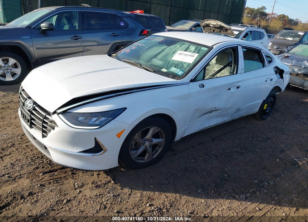 2021 HYUNDAI SONATA SE VIN: 5NPEG4JA8MH068135