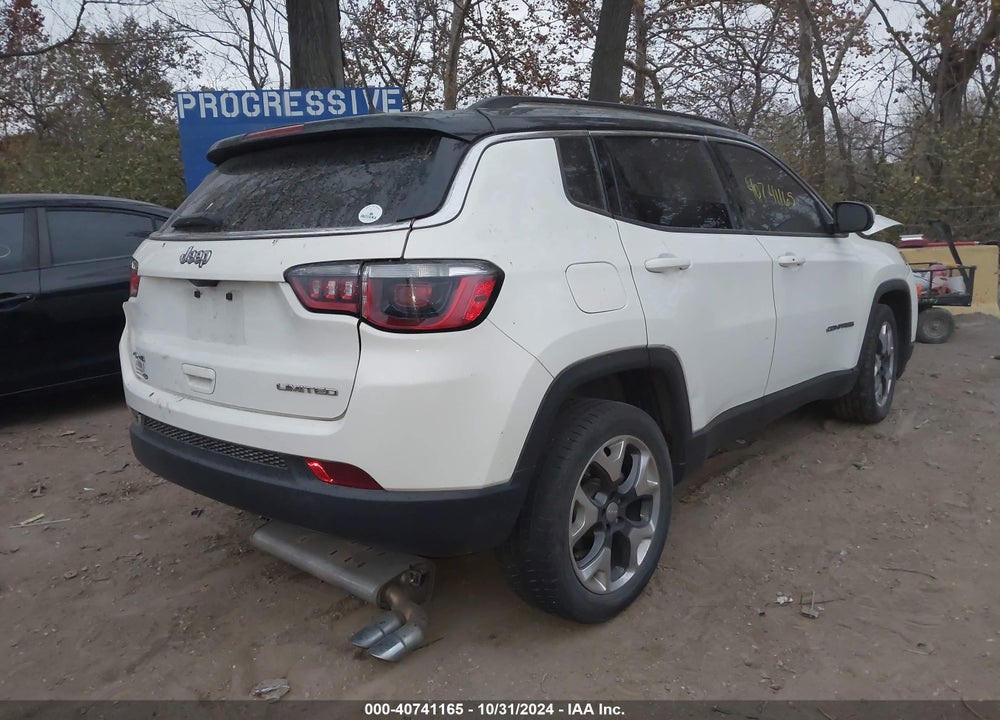 2018 JEEP COMPASS LIMITED 4X4 VIN: 3C4NJDCB5JT238132