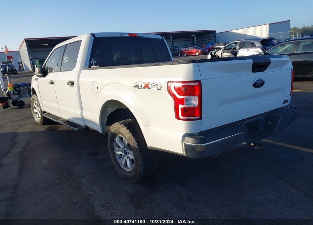 2018 FORD F-150 XLT VIN: 1FTFW1E59JFB60296