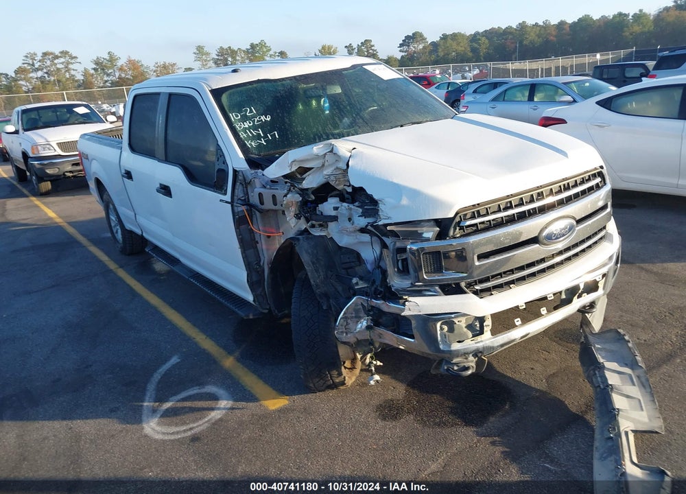 2018 FORD F-150 XLT VIN: 1FTFW1E59JFB60296