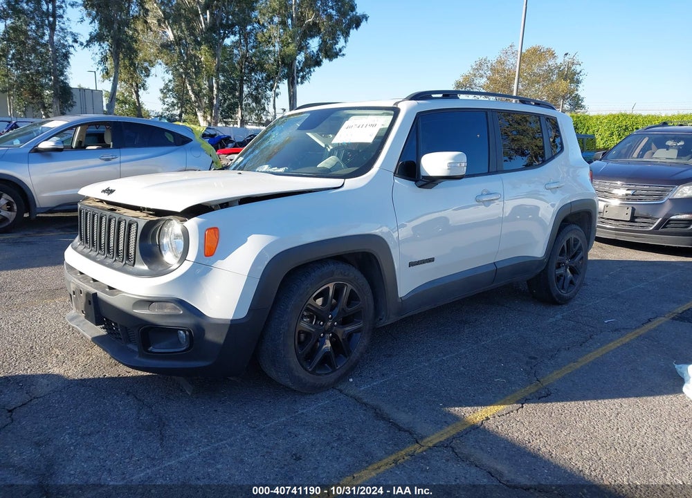 2018 JEEP RENEGADE ALTITUDE FWD VIN: ZACCJABB2JPJ11057