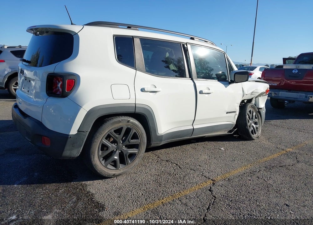 2018 JEEP RENEGADE ALTITUDE FWD VIN: ZACCJABB2JPJ11057