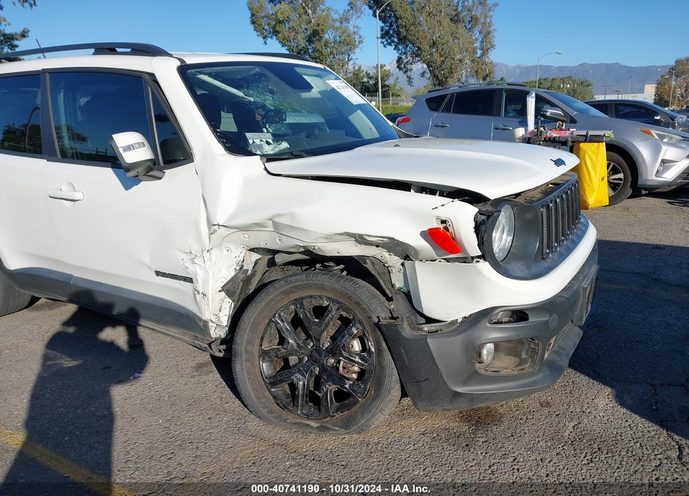 2018 JEEP RENEGADE ALTITUDE FWD VIN: ZACCJABB2JPJ11057