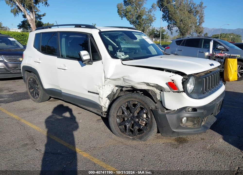 2018 JEEP RENEGADE ALTITUDE FWD VIN: ZACCJABB2JPJ11057