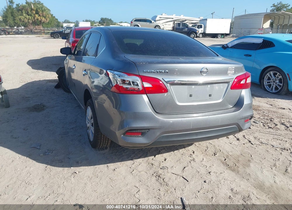 2018 NISSAN SENTRA S VIN: 3N1AB7AP2JY222956