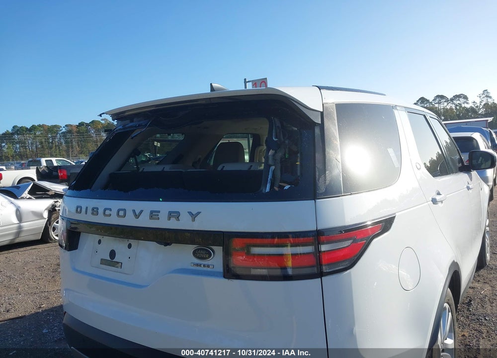 2018 LAND ROVER DISCOVERY HSE VIN: SALRR2RV2JA077237