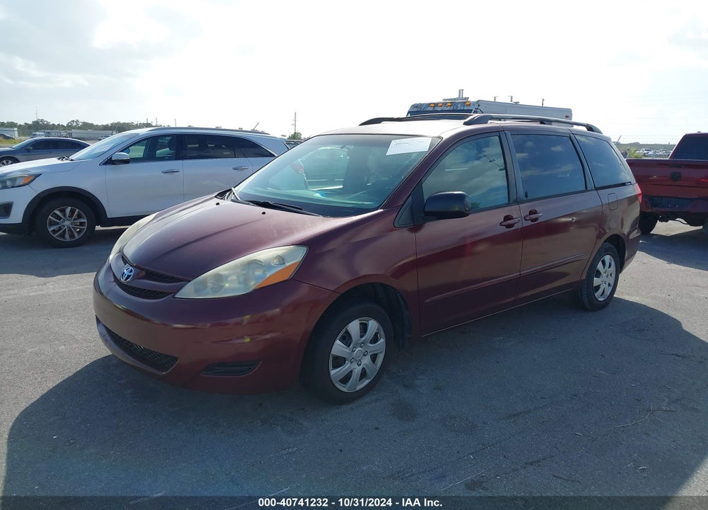 2007 TOYOTA SIENNA LE VIN: 5TDZK23C57S024580