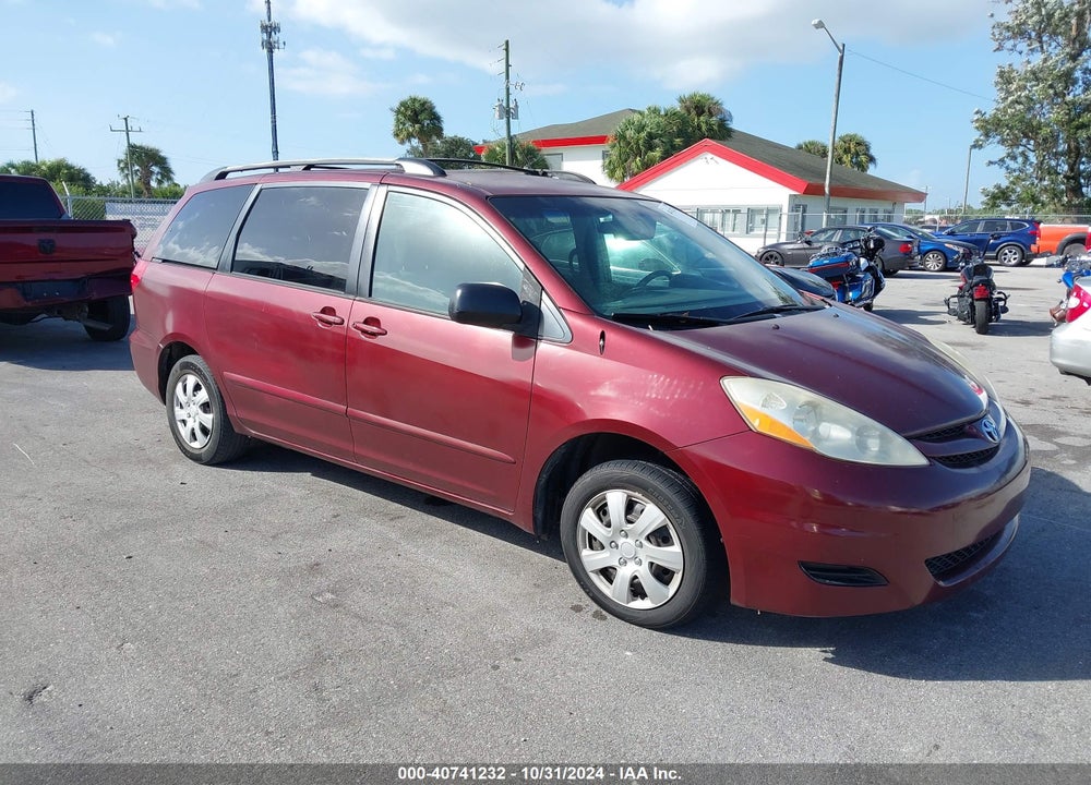 2007 TOYOTA SIENNA LE VIN: 5TDZK23C57S024580