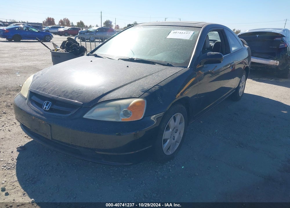 2001 HONDA CIVIC EX VIN: 1HGEM22921L111166