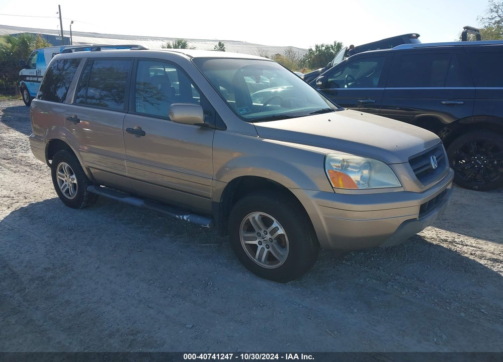 2004 HONDA PILOT EX VIN: 2HKYF18524H520328