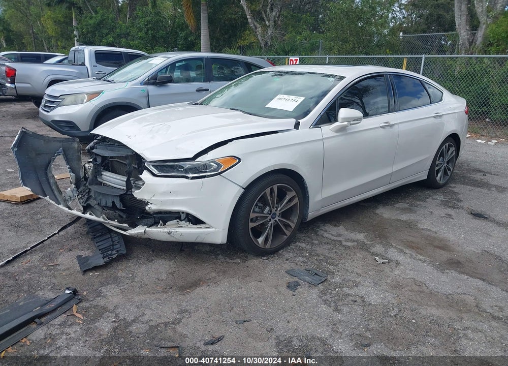 2017 FORD FUSION TITANIUM VIN: 3FA6P0K99HR346390