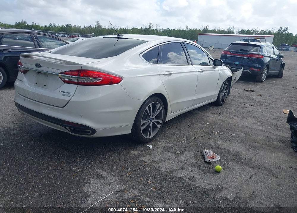 2017 FORD FUSION TITANIUM VIN: 3FA6P0K99HR346390