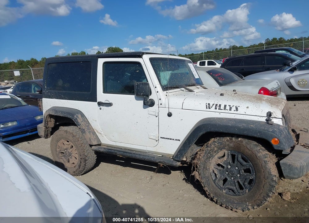 2015 JEEP WRANGLER WILLYS WHEELER VIN: 1C4AJWAG6FL766063