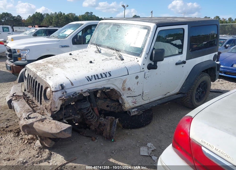 2015 JEEP WRANGLER WILLYS WHEELER VIN: 1C4AJWAG6FL766063