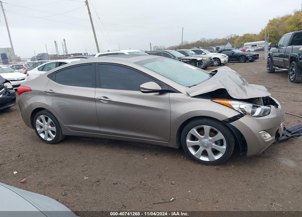 2013 HYUNDAI ELANTRA LIMITED VIN: 5NPDH4AE0DH445147