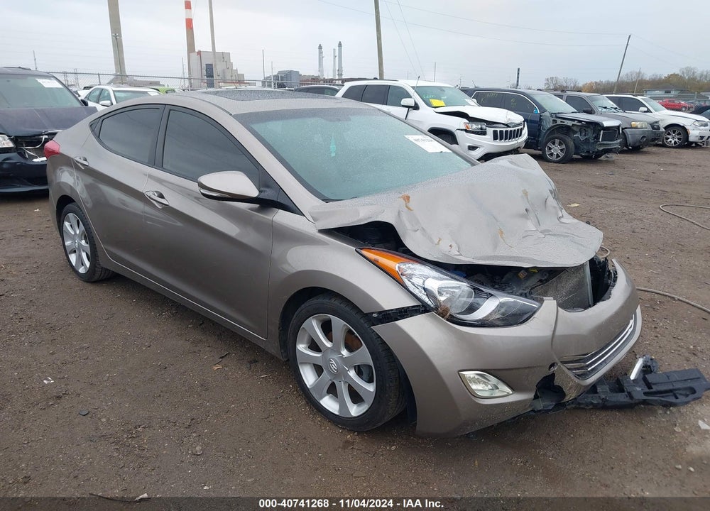 2013 HYUNDAI ELANTRA LIMITED VIN: 5NPDH4AE0DH445147