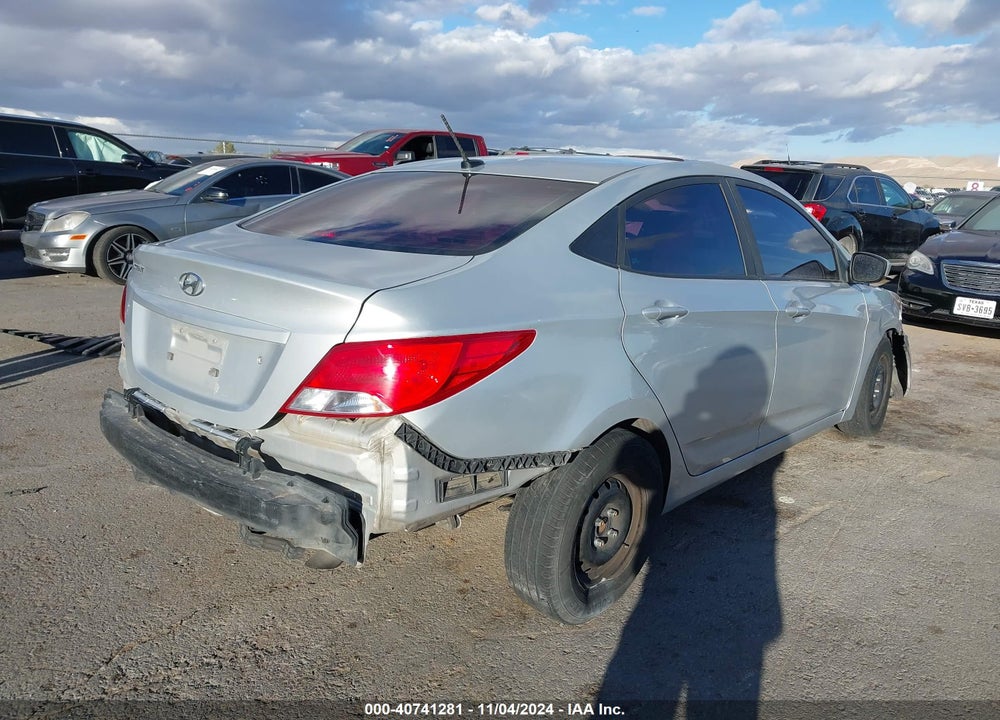 2017 HYUNDAI ACCENT SE VIN: KMHCT4AE4HU217623
