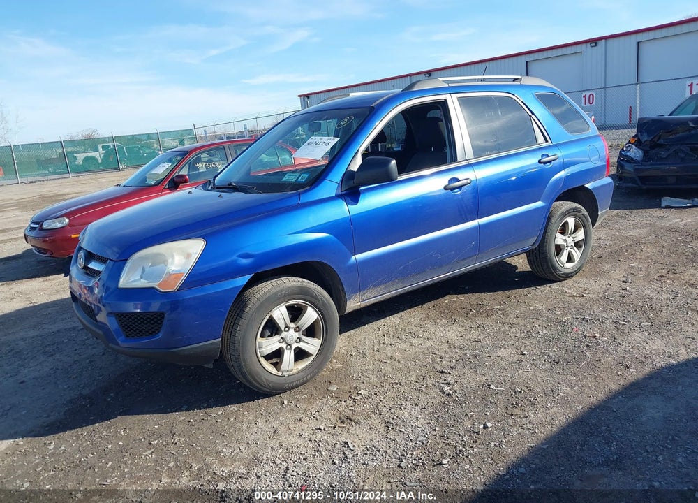 2010 KIA SPORTAGE LX VIN: KNDKG3A44A7720367