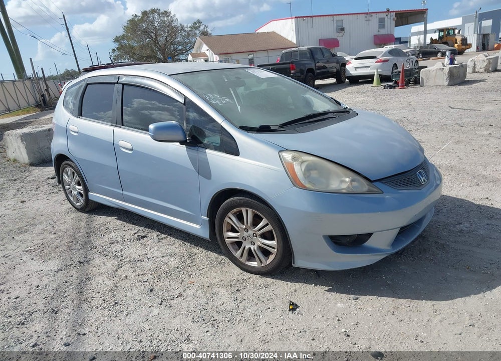 2009 HONDA FIT SPORT VIN: JHMGE88439S053636