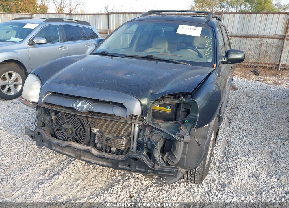 2006 HYUNDAI SANTA FE GLS VIN: KM8SC13D26U099681