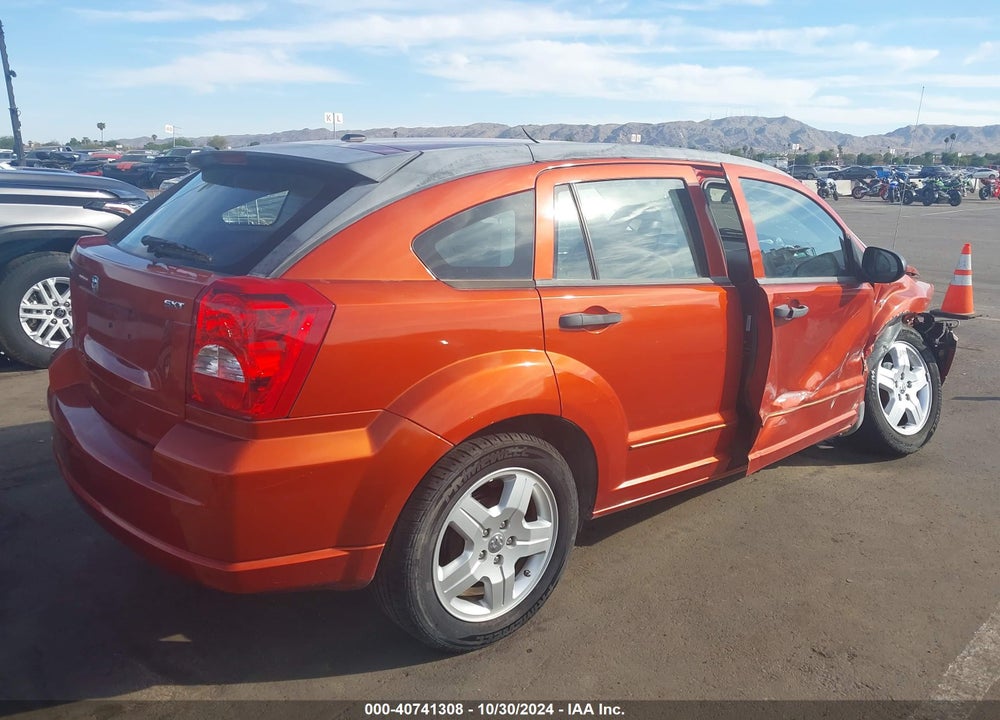 2008 DODGE CALIBER SXT VIN: 1B3HB48B58D784336