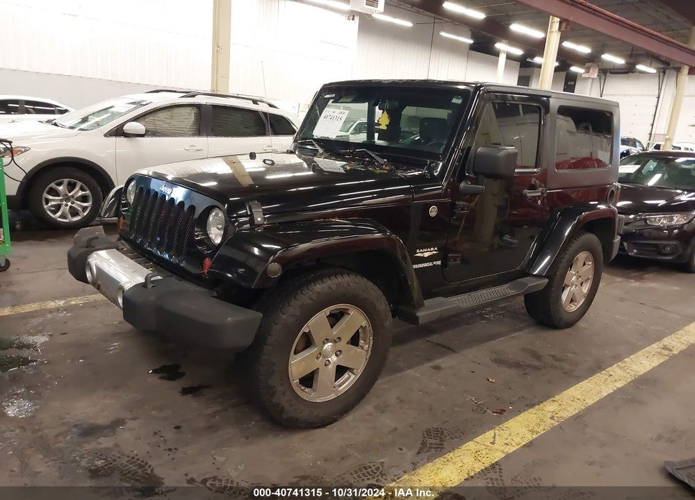 2008 JEEP WRANGLER SAHARA VIN: 1J4FA54128L633854