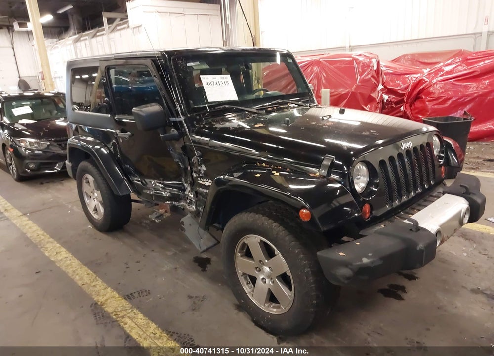 2008 JEEP WRANGLER SAHARA VIN: 1J4FA54128L633854