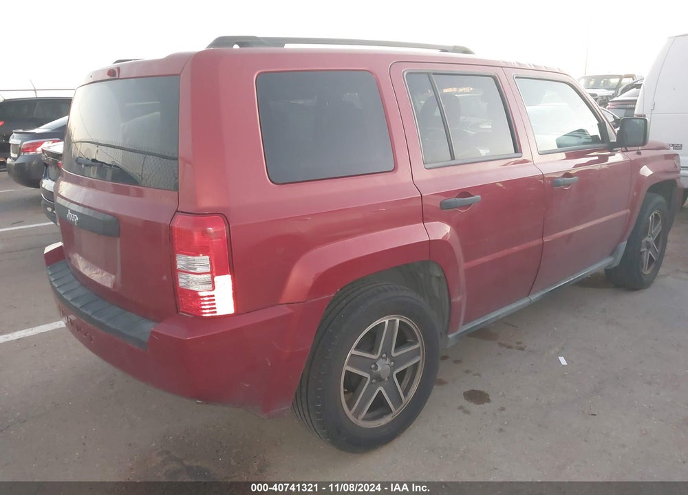 2009 JEEP PATRIOT SPORT VIN: 1J4FT28B79D178135