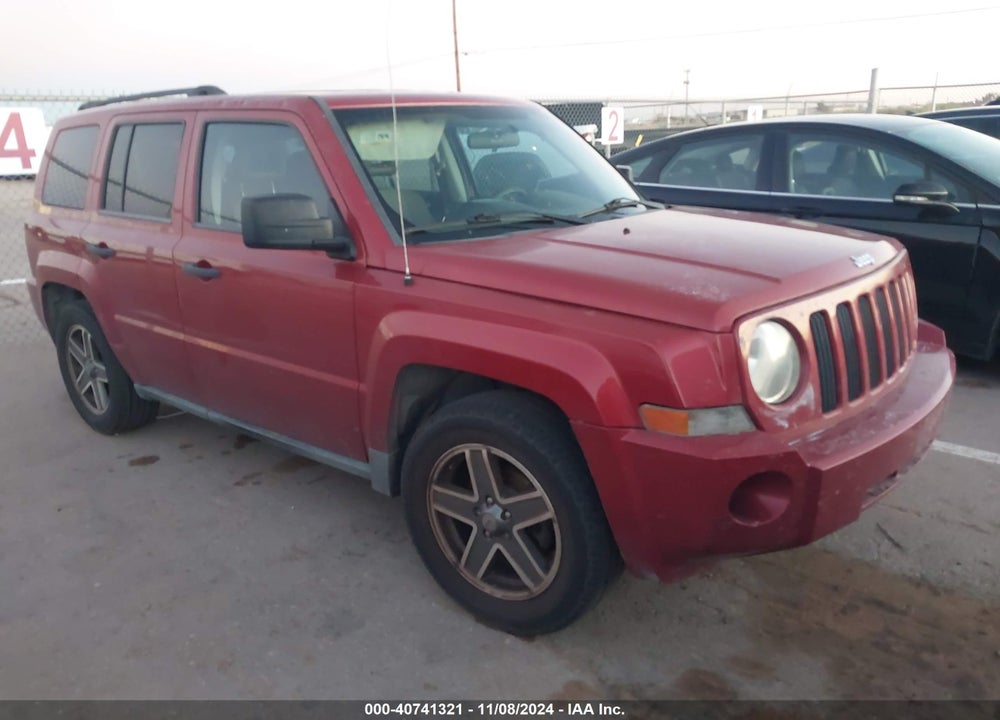 2009 JEEP PATRIOT SPORT VIN: 1J4FT28B79D178135