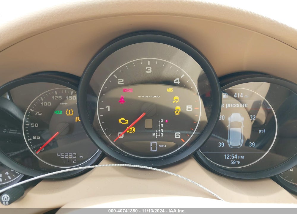 2014 PORSCHE CAYENNE DIESEL VIN: WP1AF2A25ELA32042