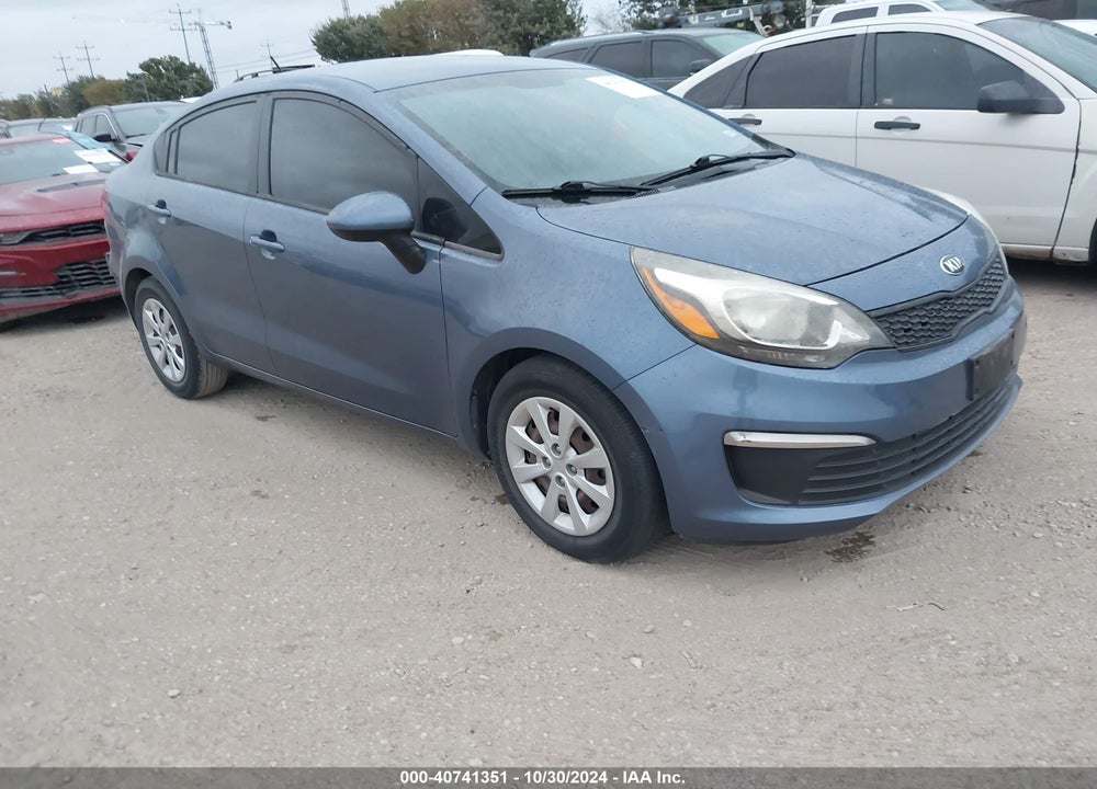 2016 KIA RIO LX VIN: KNADM4A39G6659351