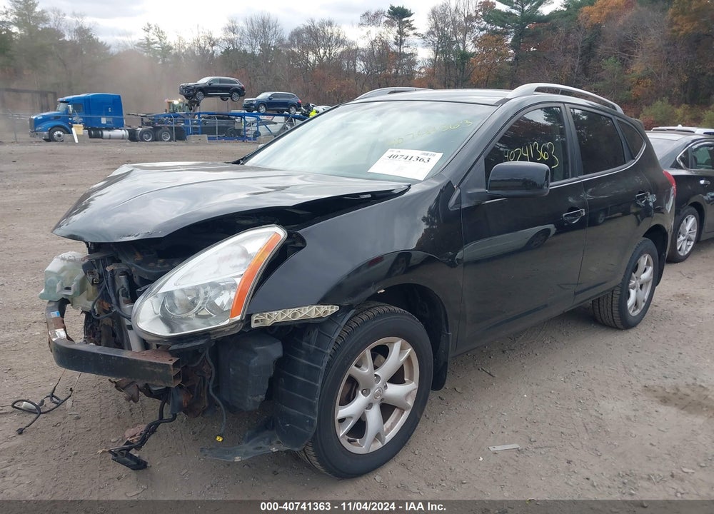 2008 NISSAN ROGUE SL VIN: JN8AS58V98W105256