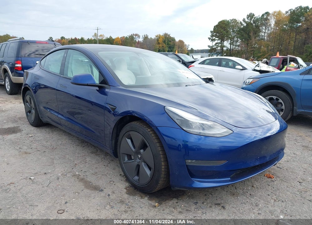 2021 TESLA MODEL 3 LONG RANGE DUAL MOTOR ALL-WHEEL DRIVE VIN: 5YJ3E1EB8MF079505