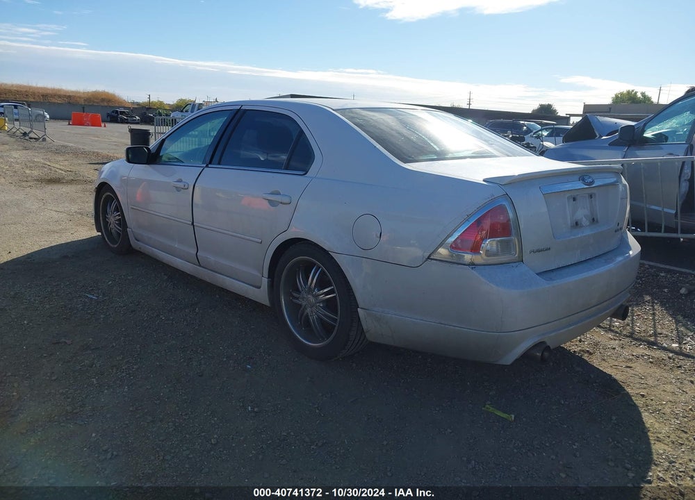 2007 FORD FUSION SEL VIN: 3FAHP081X7R112574