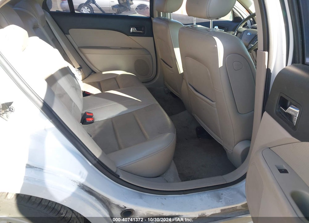 2007 FORD FUSION SEL VIN: 3FAHP081X7R112574