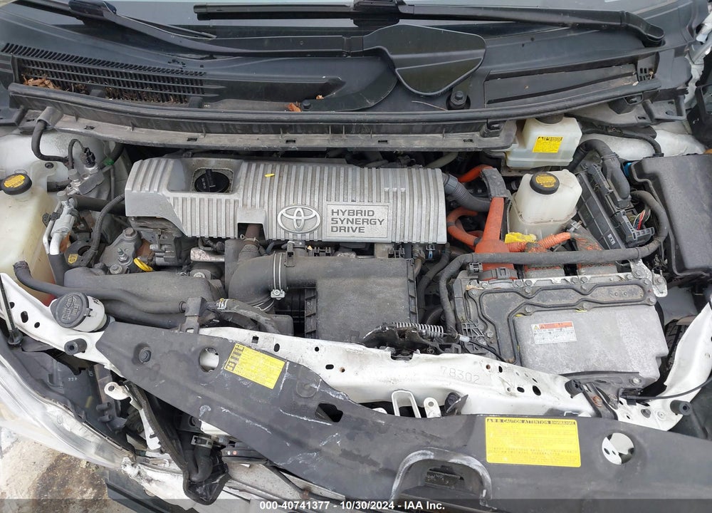 2012 TOYOTA PRIUS TWO VIN: JTDKN3DU2C1507859