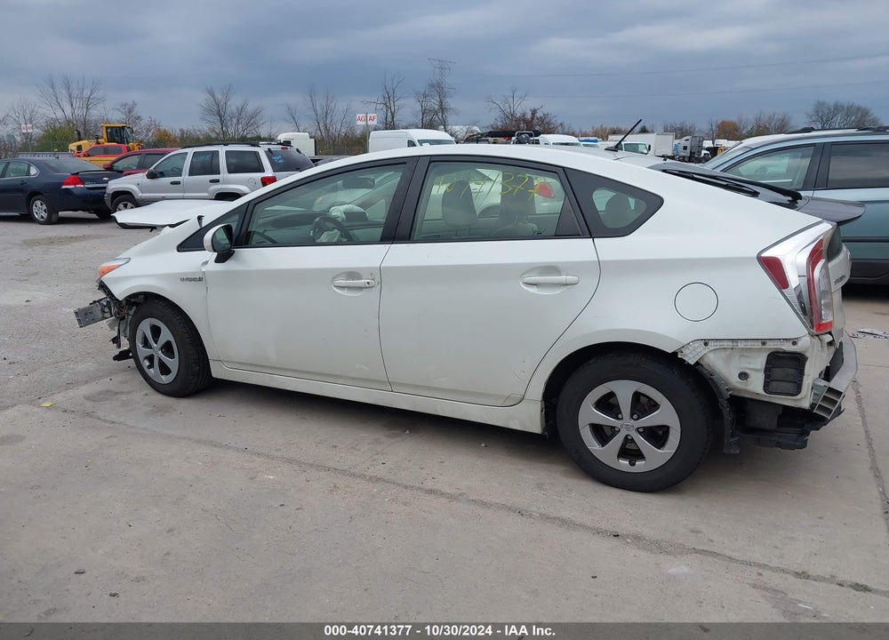 2012 TOYOTA PRIUS TWO VIN: JTDKN3DU2C1507859