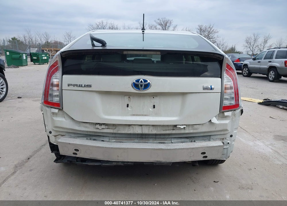 2012 TOYOTA PRIUS TWO VIN: JTDKN3DU2C1507859