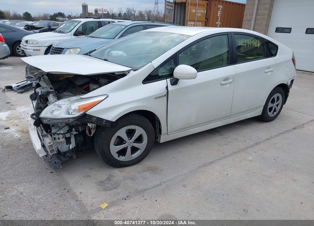 2012 TOYOTA PRIUS TWO VIN: JTDKN3DU2C1507859