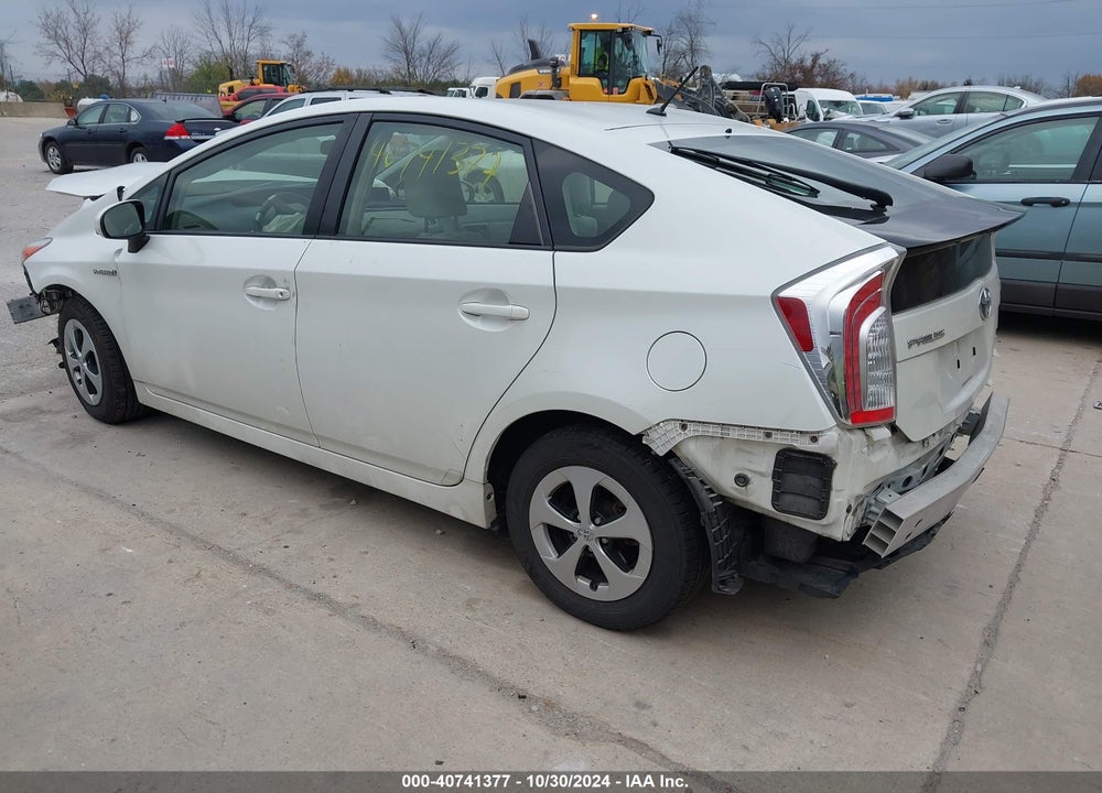 2012 TOYOTA PRIUS TWO VIN: JTDKN3DU2C1507859