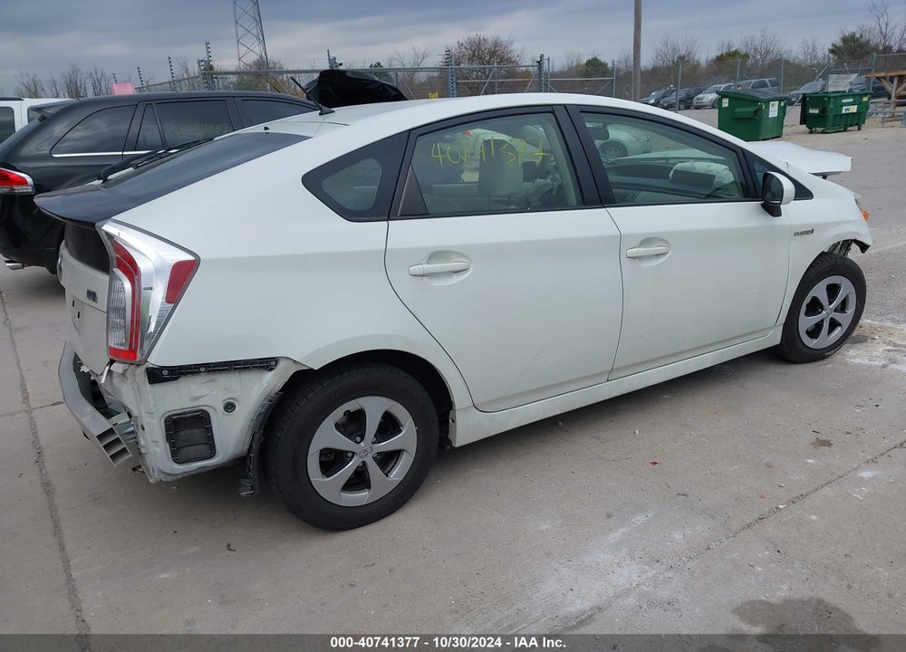 2012 TOYOTA PRIUS TWO VIN: JTDKN3DU2C1507859