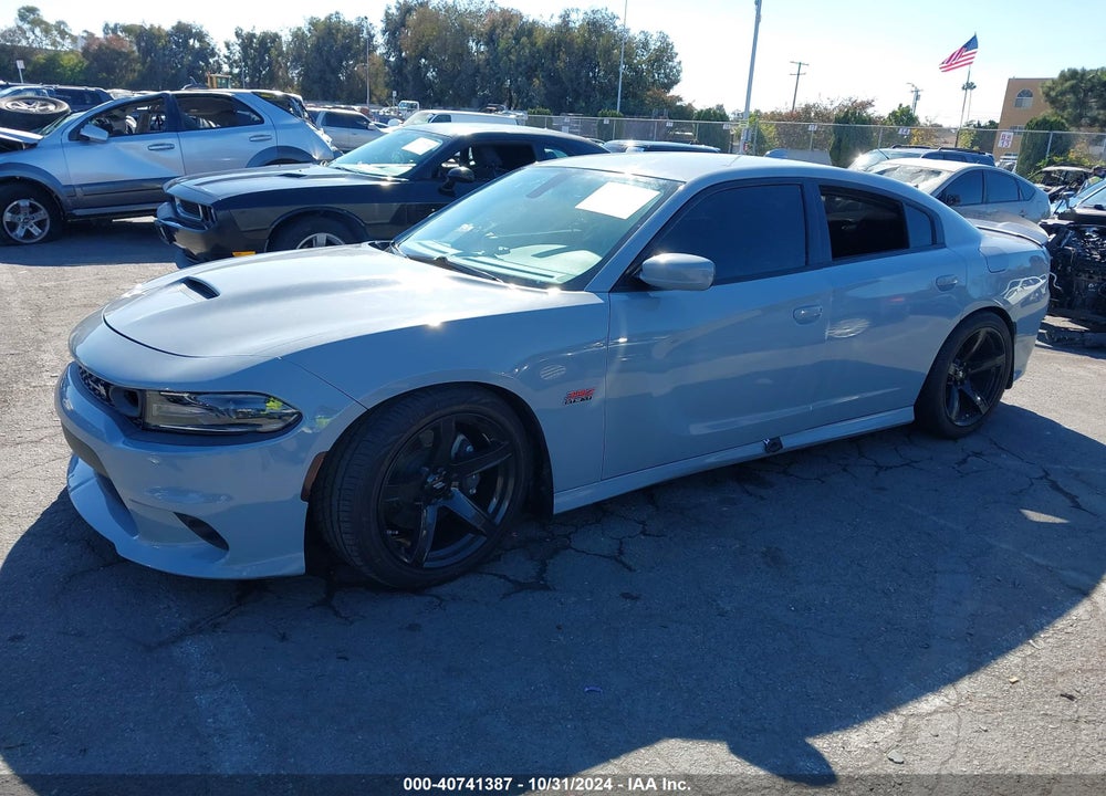 2020 DODGE CHARGER SCAT PACK RWD VIN: 2C3CDXGJ5LH241114